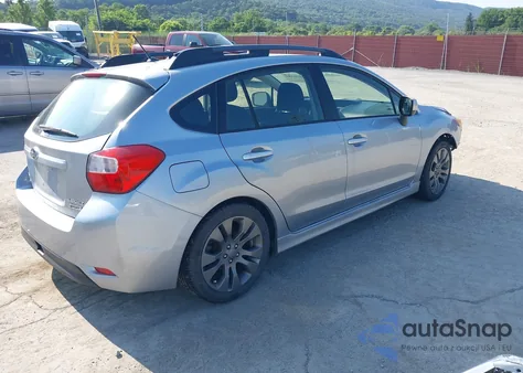 2014 Subaru Impreza 2.0I Sport Premium z USA, uszkodzony, nr VIN JF1GPAL69E8255583